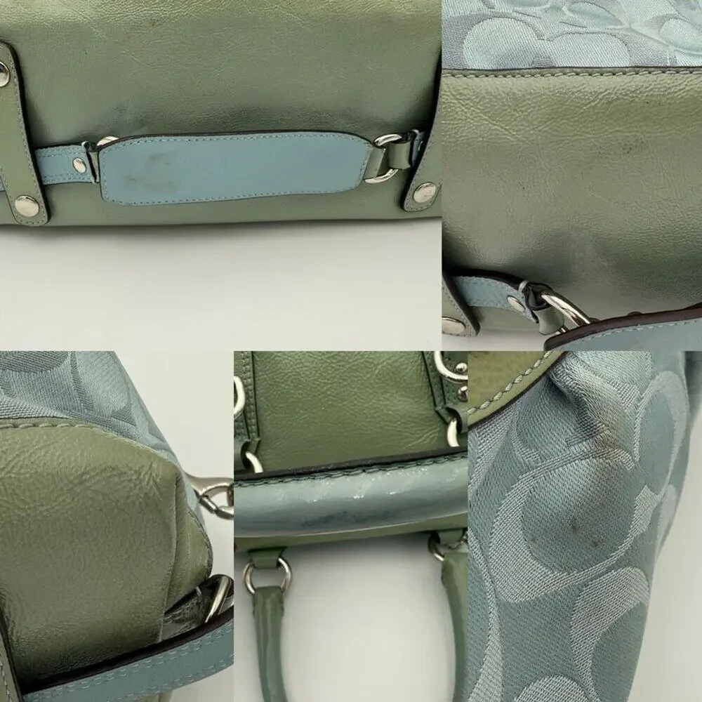Coach Ashley Sateen Satchel Bag Rare Y2K